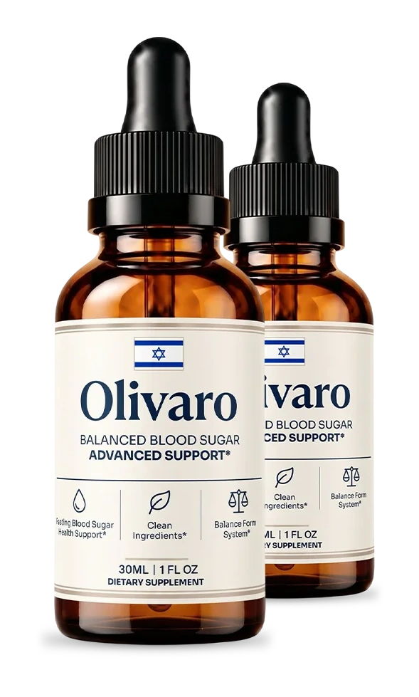 Olivaro liquid supplement bottles